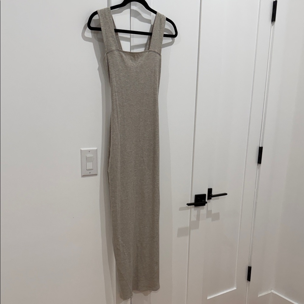 Reformation Beige Maxi Dress